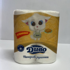 Рушники паперові, Диво, уп. 2 шт